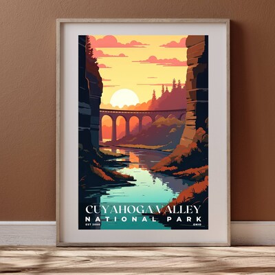 Cuyahoga Valley National Park Poster, Travel Art, Office Poster, Home Decor | S3 - image4